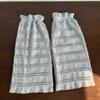 Japanese Tiered Ruffle Lace Leg Warmers for Women and Teens Knee Length Flared Leg Covers for Cosplay and Daily Wear