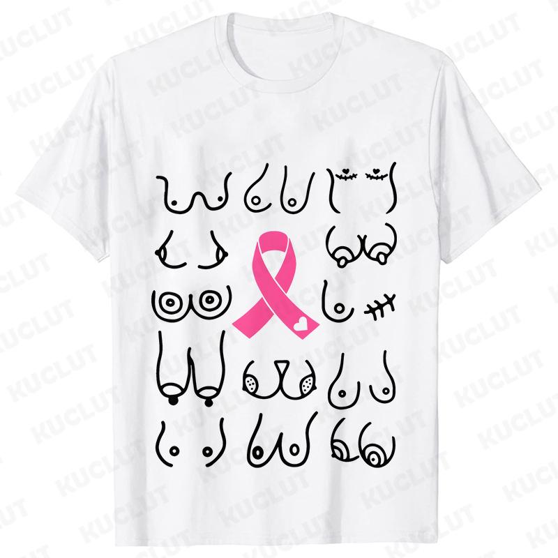 

Футболка с изображением груди для женщин, женская футболка с 3D-принтом, футболка с изображением груди и рака груди, футболки с изображением груди, одежда, пропагандирующая гендерное равенство 4XL