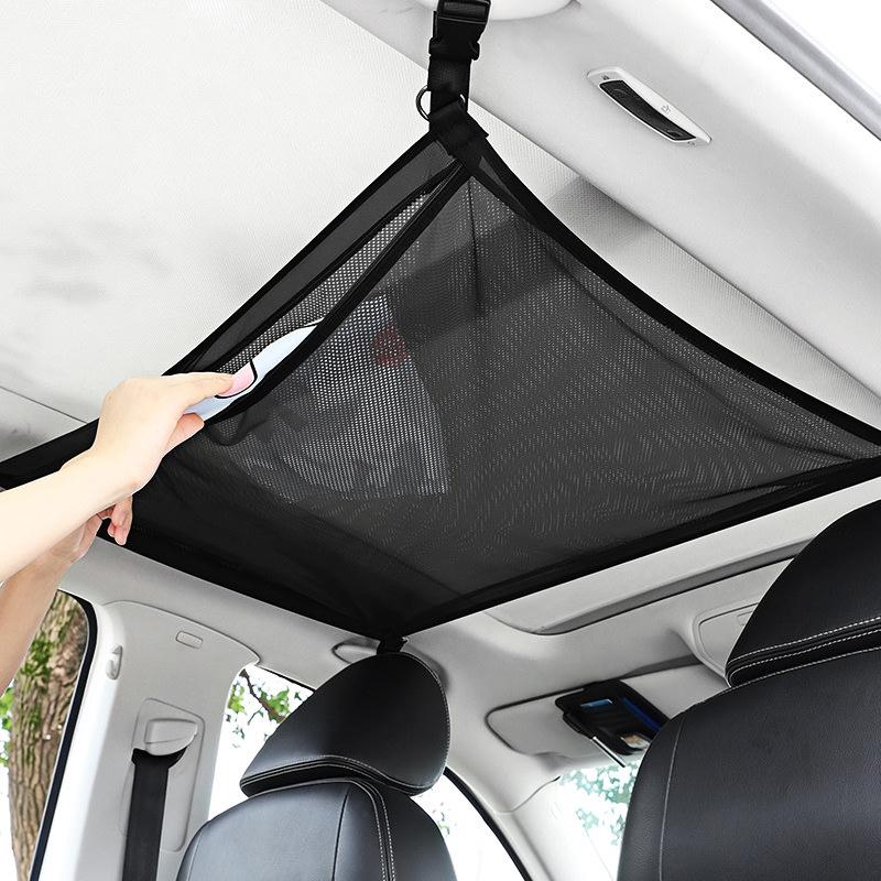 Car Roof Storage Net: Hanging Organizer for Self-Driving Tours