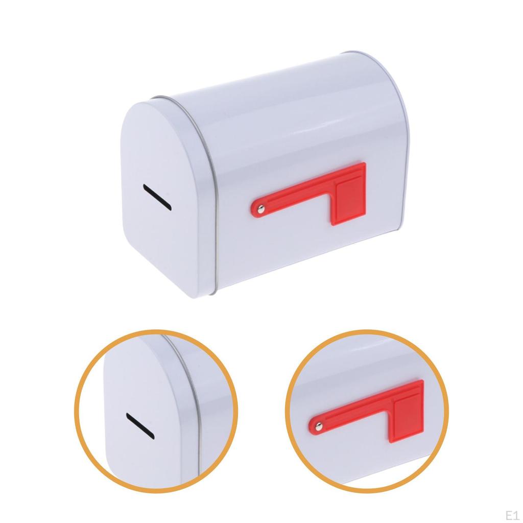 Mailbox LetterBox Christmas Decorative Iron Post Letter Modern Drop Box Mail Postbox for