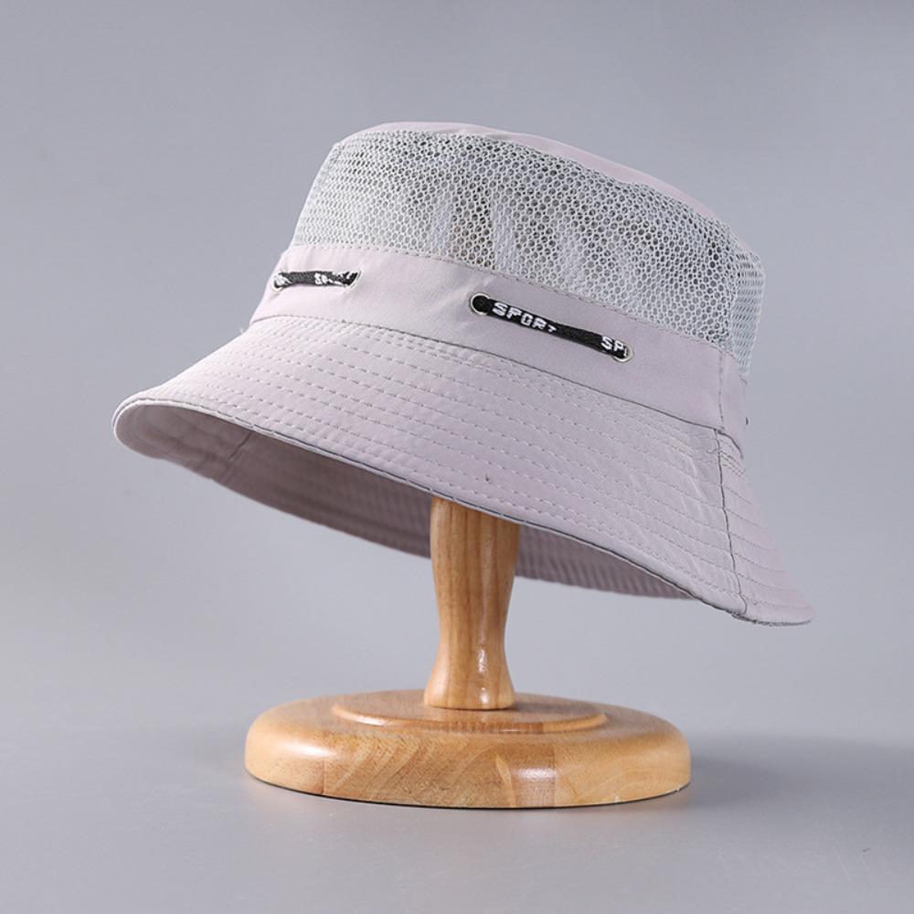 Sweat-proof Fishing Bucket Hat Quick-dry Sun Protection Bucket Hat Fisherman's Hat  Travel