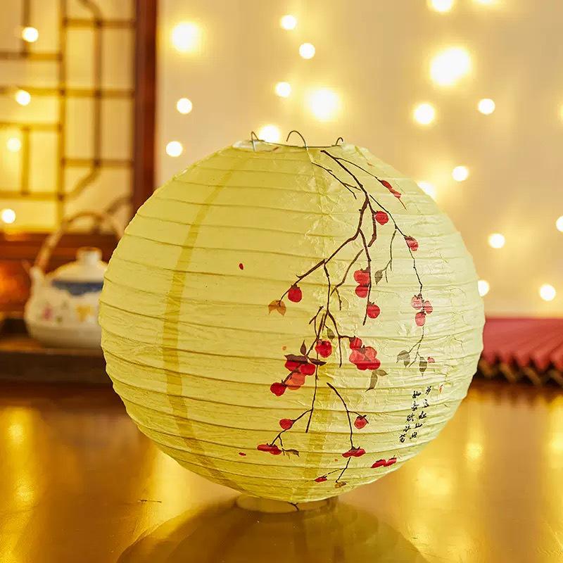 2025 Chinese Style Red Lantern: Dragon Boat & Mid-Autumn Festival Decorative Pendant with Luminous Design for Spring Festival & National Day.
