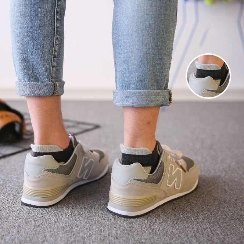 6 Pairs Toe Socks Men Cotton Striped Ankle Socks Sport Breathable Mesh Shaping Anti Friction No Show Short Sock With Five Finger