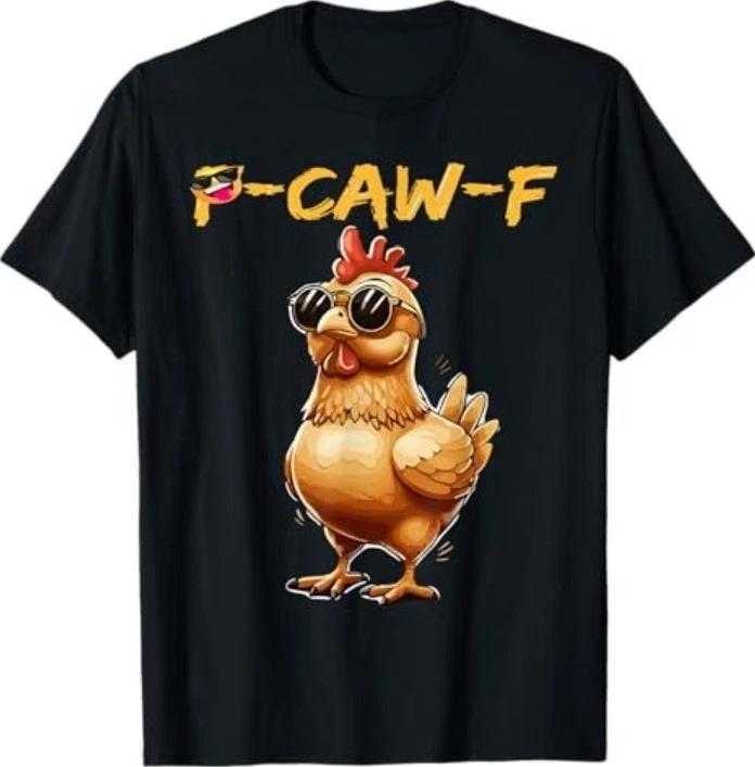 

Смешные Крутые Куриные Солнцезащитные Очки Caw F Юмор для Мужчин Женщин Футболка 3XL