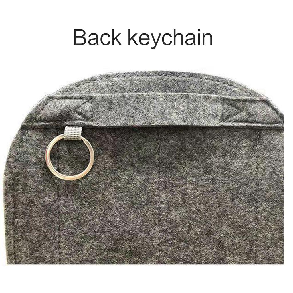 Rucksack Damen Geldbörse Einsatz Tasche Organizer Rucksackeinsatz Kleine Tasche Trennfach Umhängetasche Handtasche Große Filzeinsatz Tasche