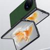 Für Vivo X Fold3 Pro 5G Luxuriöses Leder-Handyhülle für Vivo X Fold 3 Fold2 Holster Stoßfeste Schutz-Flip-Hart-PC-Rückseite
