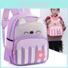 Adorable And Spacious Nylon Backpack For Children With Ergonomic Shoulder Straps