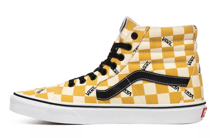 Sk8 Vans-Hi Большая Клетка - Желток VN0A4U3CWYT 36