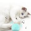 Jouets Intelligents pour Chat Balle Interactive Peluche Électrique Cataire Jouet d'Entraînement Chaton Tactile Sonore Produit pour Animaux de Compagnie Balle Jouet Squeaky