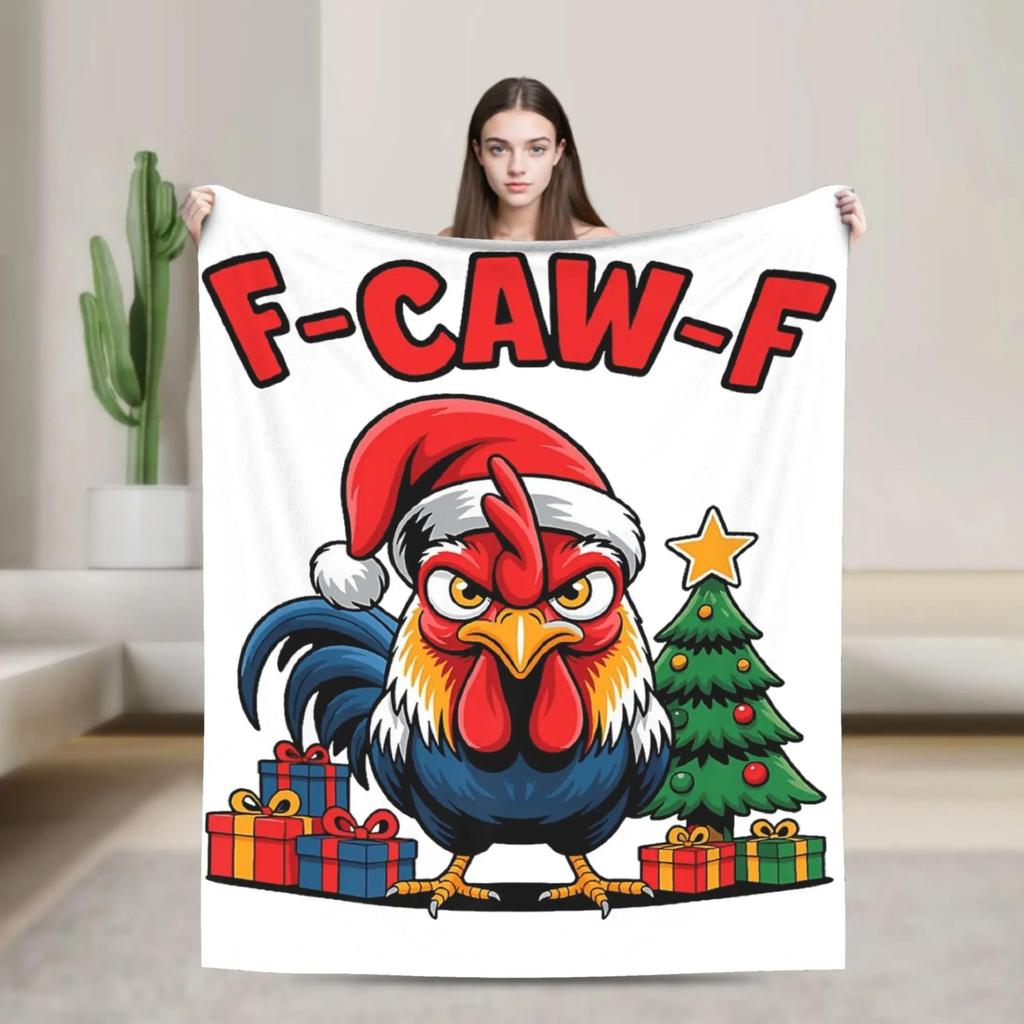 Halloween Gamer Pumpkin Crow Raven Bird Plush Flannel Blanket for Kids Soft Warm Bedspread Throw for Home Gift