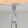 1 PZ Gancio Rotante da Soffitto Gancio Forte Multifunzione Domestico Gancio Adesivo Cucina Bagno Parete Appendere Chiavi… Altro