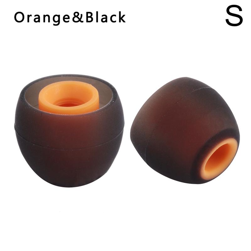 12 Pcs 3.8mm In-Ear Earphone Sleeve Universal Colorful Soft Silicone Earbuds Replaceable Rubber Ear Tips Headphone Accessories