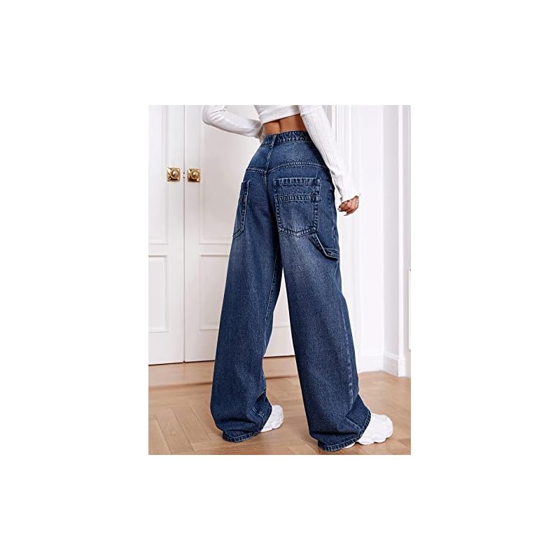 GRECIILOOKS Women Cotton Blend Casual Regular Fit Jeans (Blue, 30)