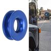 KIMISS Snatch Ring, Winch Snatch Recovery Ring 41000lbs 7/16in 1/2in Soft Shackle, 3/16in 1/4in 3/8in Rope Breaking Strength (Blue)