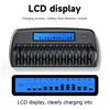 CITYORK 1.2V AA AAA NIMH Rechargeable Batteries 2A 3A With 12 Slots Fast Smart Intelligent charger for 1.2V AA AAA Battery