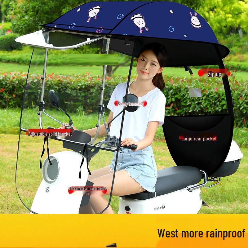 Electric Vehicle Rain and Sun Canopy