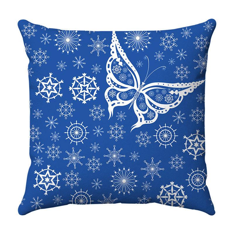 Divination and butterflies Digital printing short plush pillow covers for car sofa office cushion cover home goods 60x60cm