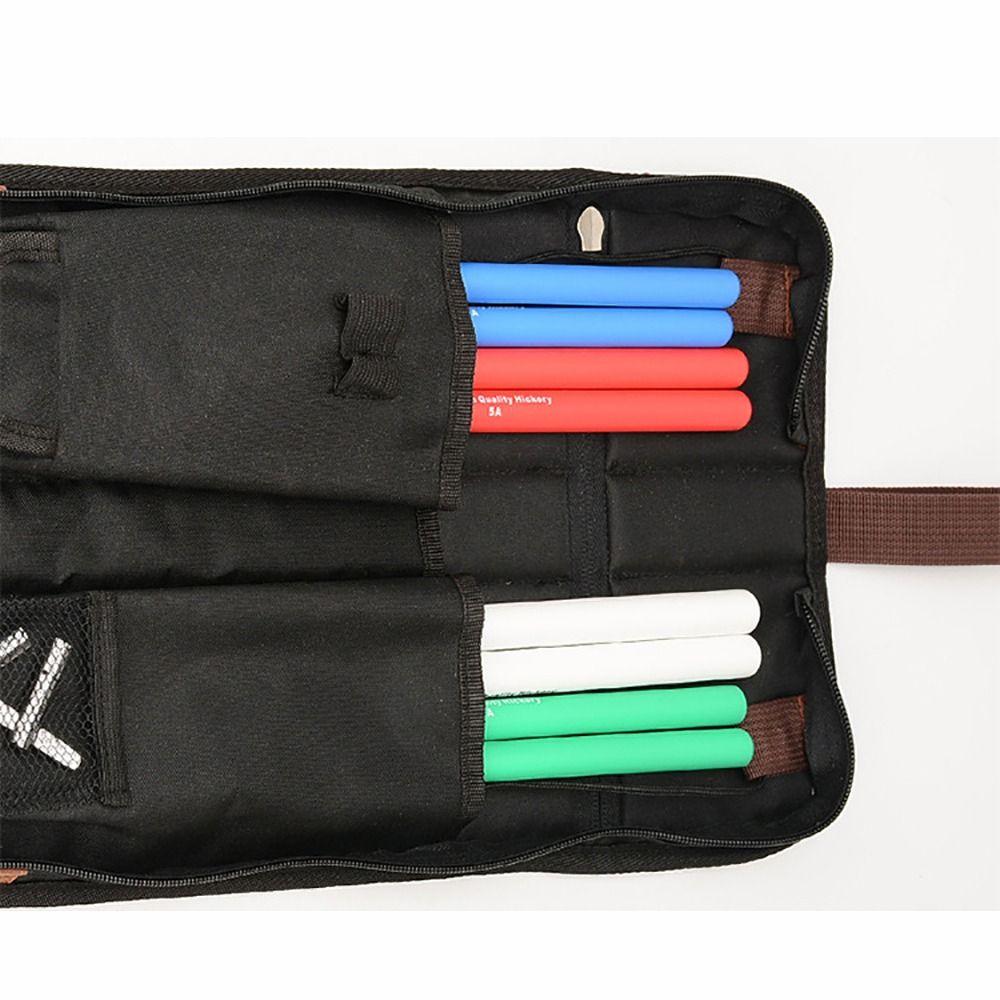 High Quality Add Cotton Drumstick Storage Pouch Portable Large Capacity Drumstick Protector Case Waterproof Drum Stick Holder
