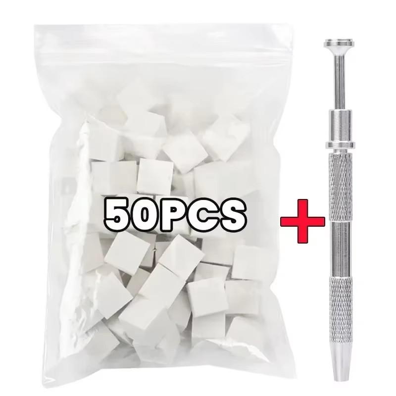 Quadratisches Nailart-Schwamm-Set Farbverlauf-Nagelpinsel Gel-Polish-Design Nagelschwamm Greifstift Maniküre-Zubehör