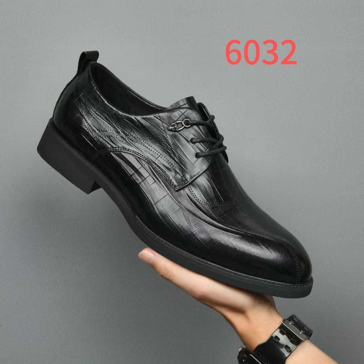 

Кожаные туфли мужские деловые кожаные весенне-осенние дышащие высококачественные мужские свадебные туфли с острым носком в британском стиле прямые продажи 38 чёрный