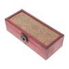 Rings Necklaces Antique Pen Box Wooden Jewelry Organizer Desktop Storage Box  Office Supplies