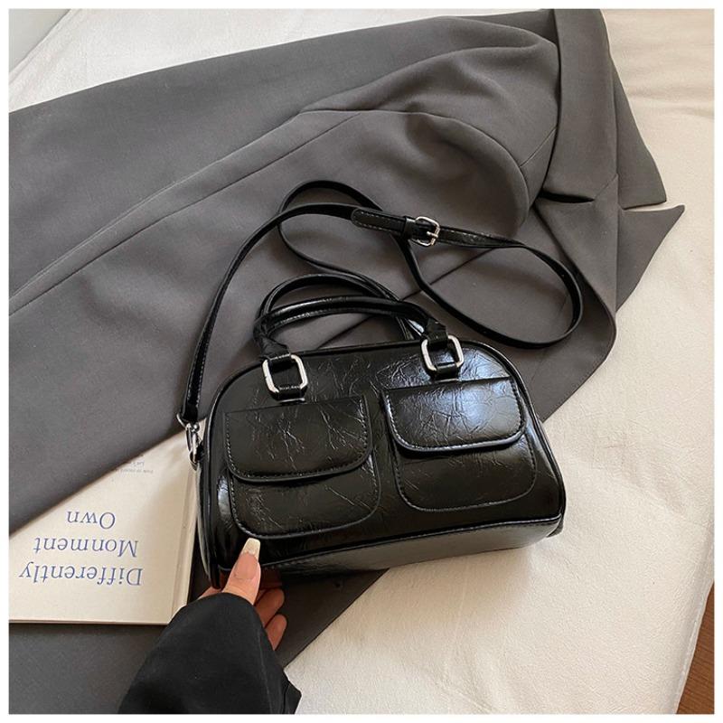 Sac à main de mode sac pour femmes nouvelle tendance couleur unie sac à bandoulière haute valeur sac messager pour les trajets quotidiens
