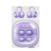 Space Capsule M163 TWS Bluetooth Earphones: Painless Clip-on, Digital Display, Wireless Sport Earbuds