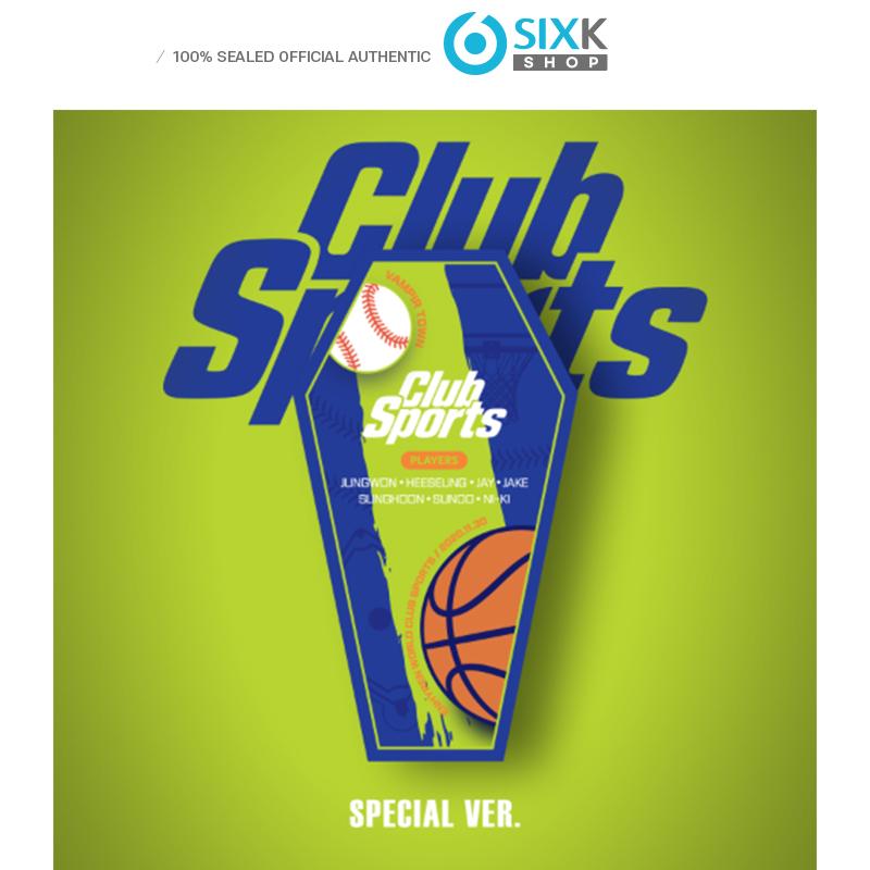 [Предзаказ] КАРТА МИРОВОГО КУПОНА ENHYPEN - CLUB SPORTS (СПЕЦИАЛЬНАЯ версия.)