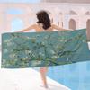Art Category world famous painting Microfiber Blanket Quick Drying Beach Towels Oversized Printing Super Absorbent Pool Towel