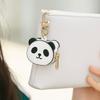 Cute Bag Pendant Leather Coin Purse Keychain Charm Panda Keychain Purse  Fashion Accessories