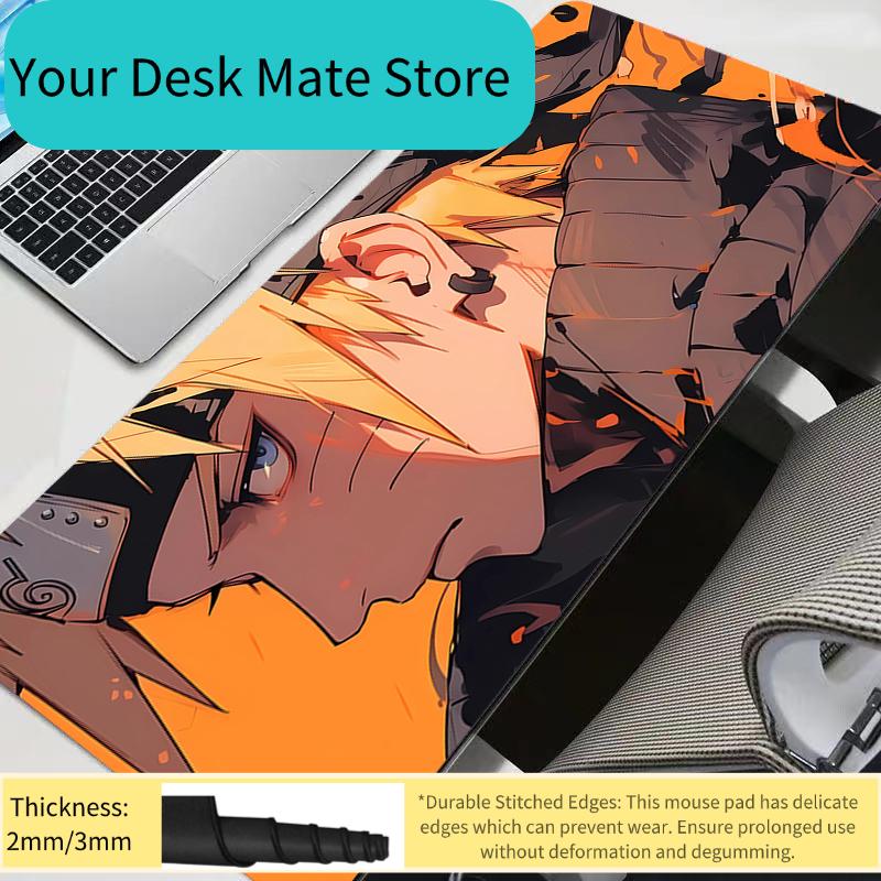 Anime Computer Naruto Mouse Pad Gamer Mouse Pads Large Gaming Mousepad XXL Desk Mause Pad Keyboard Mouse Anime Durable Carpet