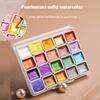 20/36/98 Farben Perlmutt-Aquarellfarbe - Intensiver Glanz Lichtechtheit Metallische Aquarellfarbe Set Glitzer Solide Pigmente
