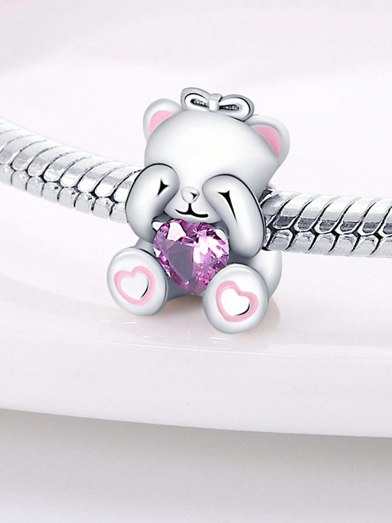 Charms Plata Lovable Kittens And Puppies Beads Charm Copper Plated Fit Charms Original Bracelet For Jewelry Making Diy Charm