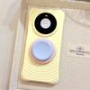 Cute Macaron Color Silicone Magnetic Air Cushion Stand Foldable Desktop Support Pad With Adhesive Backing For MagSafe