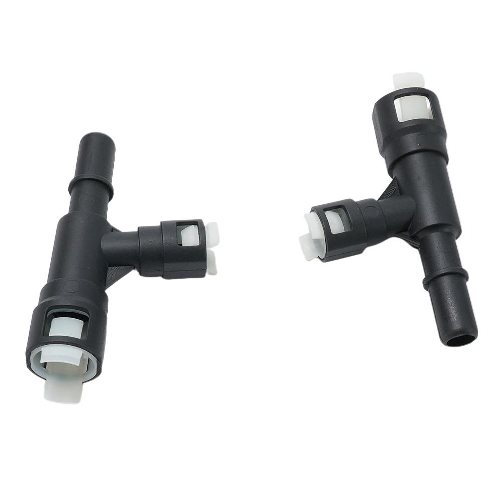 2x Car Heater Hose Connector 19257317, 19130058,19257318 For Chevrolet -Tahoe 800-414 15055342 730-5659 Heater Inlet Hose