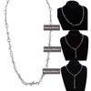 Thorns Wire Pants Chain Metal Punk Necklace Fashion Long Waist Chain  Gifts