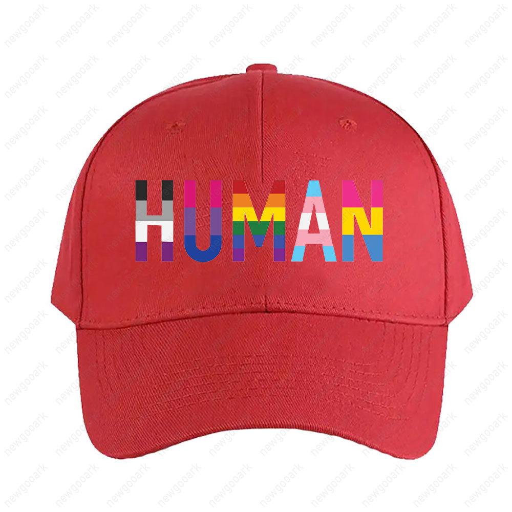 Human Various Queer Flags Homosexual Cap Woman Man Adult Peaked Hat Fashion Casual Adjustable Printed Baseball Caps Trucker Cap
