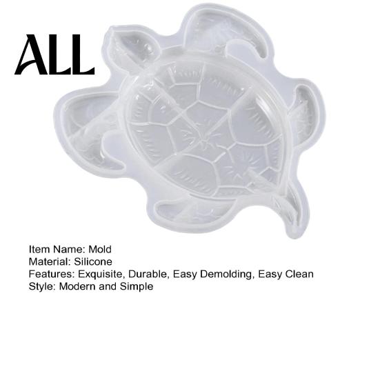 Reusable Silicone Mold for Resin Large Sea Turtle Mold, 3D Epoxy Casting, Detailed Marine High Quality Casting Animal Molds Wall Hanging Decoration,