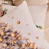 1PC LOZUJOJU Christmas Pillowcase Hand drawn Christmas tree cluster printed Cushion Cover for Sofa Living Room Bedroom Home Decor Party Decor