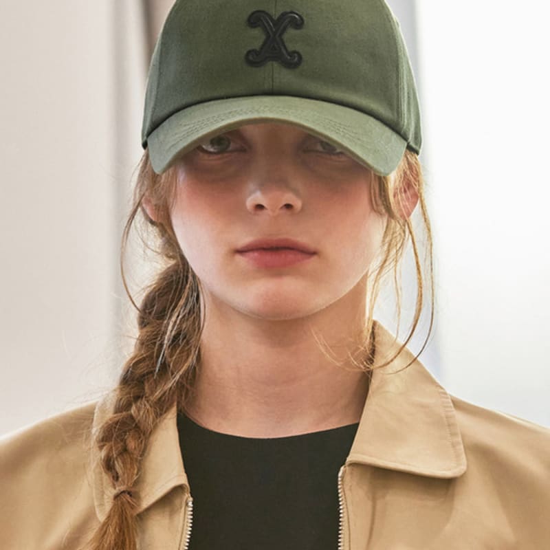 

VARZAR VA Curved Patch Ball Cap Khaki FREE