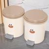 HUIHUADU Foot Pedal Trash Can with Lid