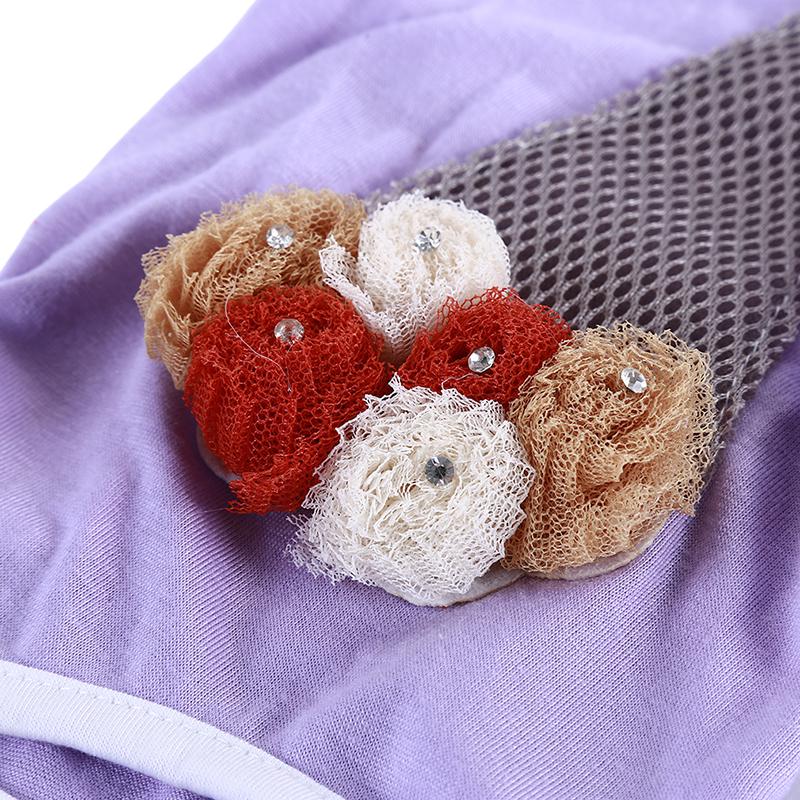 Buy Cute Ice Cream Dog Spring Summer Polyester Sleeveless Vests Shirt