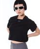 PEACE MAKER Ex Football Crop Tshirts (Black)