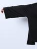 AS SUPER SONIC Cut and Sew Long Length Wide Sleeve Fashionable Black F Men's
