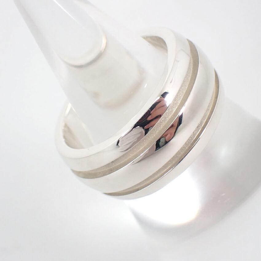 [Used] TIFFANY 925 Double Line Ring / Size 10 / j51-10