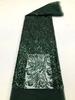African Lace Fabric Sequins Embroidery Nigerian Bridal 2025 High Quality French Tulle Lace Fabric For Wedding Dress Women Sewing