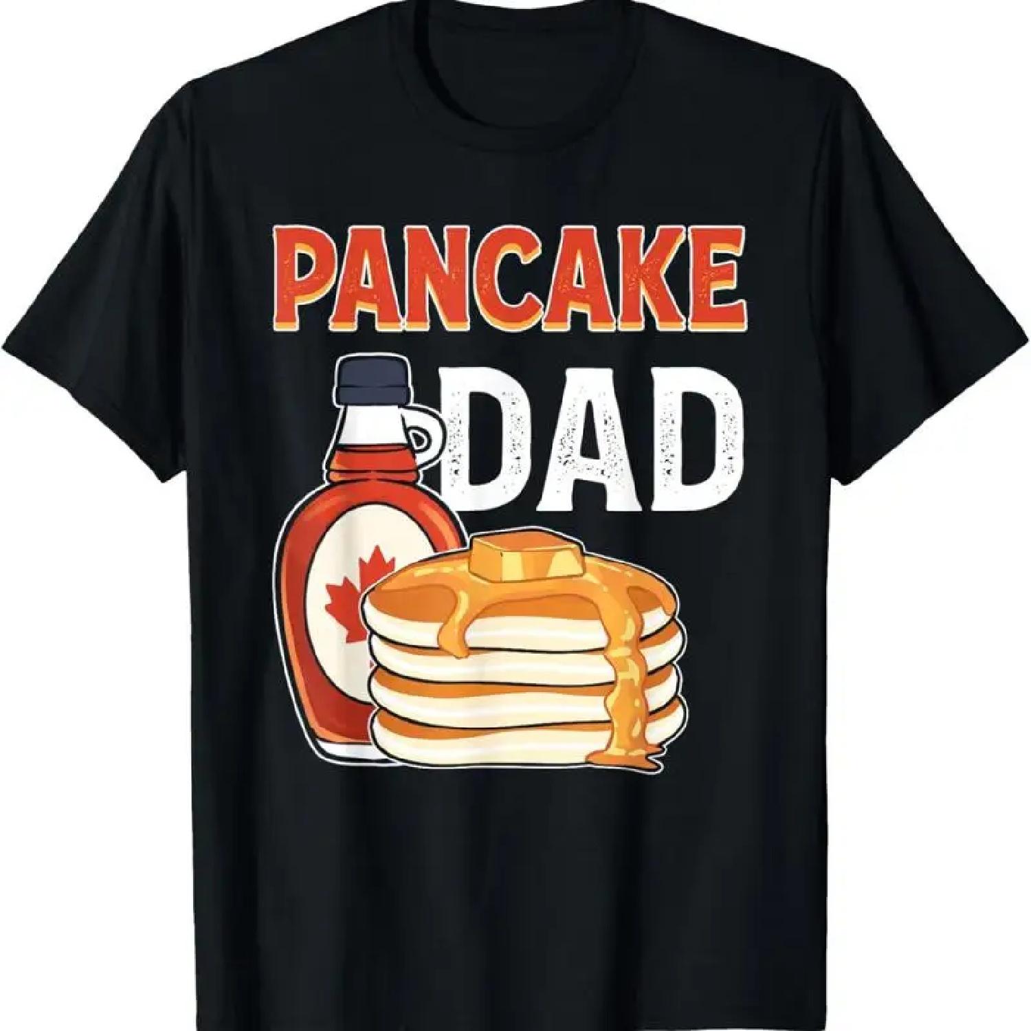 

Pancake Dad Flapjack Waffle Maple Syrup Maker T Shirt XXXXXL різнокольоровий