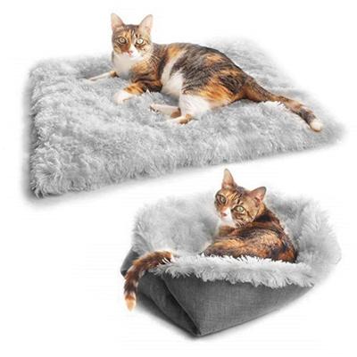 Pet Blanket Cat and Dog Plush Nest Thickened Pet Pad Dual-purpose Foldable Washable All-season Universal