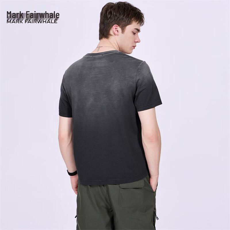 Mark Fairwhale Men's Gradient Cotton Short Sleeve T-Shirt
