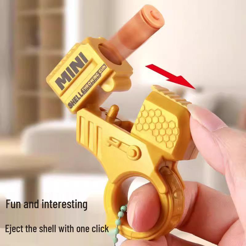 Mini EDC Rotating Shell Toy Ring for Boys & Girls